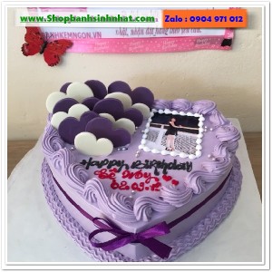 Bánh Sinh Nhật In Hình Ảnh - H625